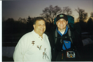 Me and Dad heading to Penn Station