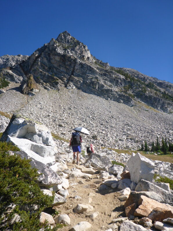 high alpine granite peaks